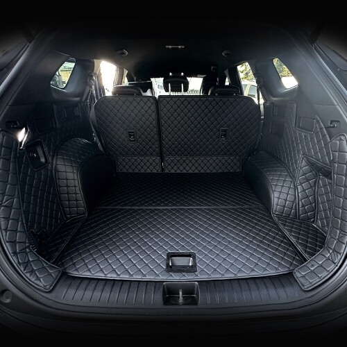 닥쏘오토,컨셉토 3D 가죽 퀼팅 더 뉴 스포티지NQ5 전용 풀커버 사이드 트렁크매트 세트 (신형 24.11월이후)
