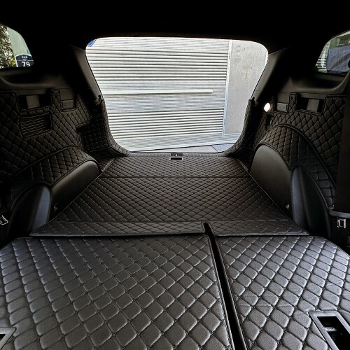 닥쏘오토,컨셉토 3D 가죽 퀼팅 더 뉴 스포티지NQ5 전용 풀커버 사이드 트렁크매트 세트 (신형 24.11월이후)