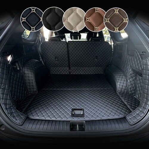 닥쏘오토,컨셉토 3D 가죽 퀼팅 더 뉴 스포티지NQ5 전용 풀커버 사이드 트렁크매트 세트 (신형 24.11월이후)