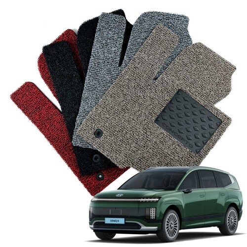 닥쏘오토,컨셉토디자인 확장형 코일매트 아이오닉9 운전석+조수석 전용