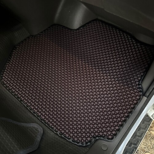 닥쏘오토,포터2 (EV공용) 전용 3D 엠보싱 차세대 고무매트 엣지형 운전석+조수석 세트