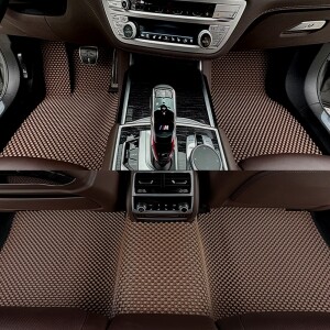 에쿠스 전용 3D 엠보싱 차세대 고무매트 1열2열 세트