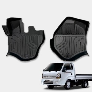 닥쏘오토 프리미엄 TPE 3D 카매트 봉고3 전용 운전석+조수석 세트 (+트랩매트 옵션)