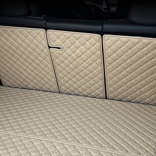 닥쏘오토,컨셉토 가죽 퀼팅 올뉴 투싼 TL 전용 등커버 트렁크매트 세트