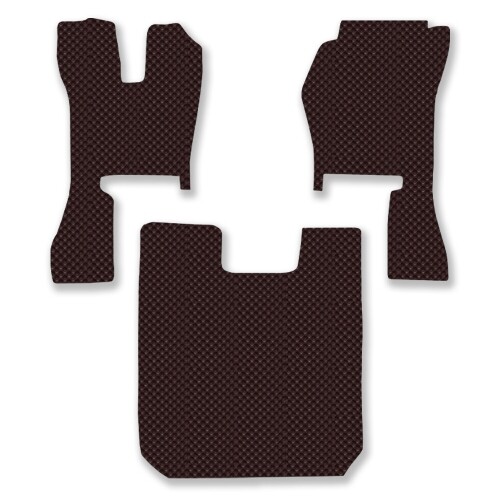 닥쏘오토,스카니아R 전용 3D 엠보싱 차세대 고무매트 1열 (3p)