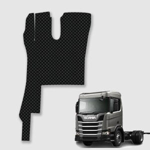 스카니아R 전용 3D 엠보싱 차세대 고무매트 1열 운전석 1p