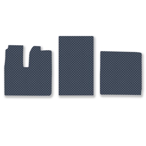 닥쏘오토,만 TGX 전용 3D 엠보싱 차세대 고무매트 1열 (3p)