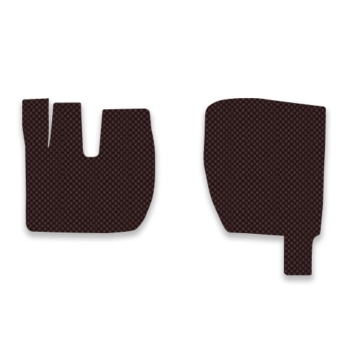 닥쏘오토,볼보 FL트럭 (신형 윙바디) 전용 3D 엠보싱 차세대 고무매트 운전석+조수석 세트