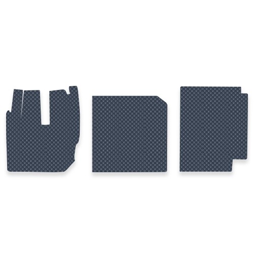 닥쏘오토,파비스 전용 3D 엠보싱 차세대 고무매트 1열 (3p)