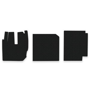 파비스 전용 3D 엠보싱 차세대 고무매트 1열 (3p)