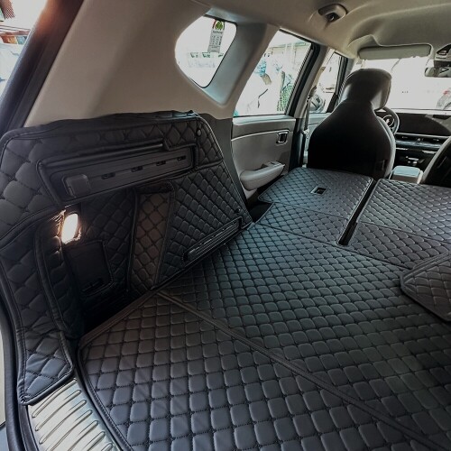 닥쏘오토,컨셉토 3D 가죽 퀼팅 디올뉴 셀토스(SP3) 전용 풀커버 사이드트렁크 매트 세트